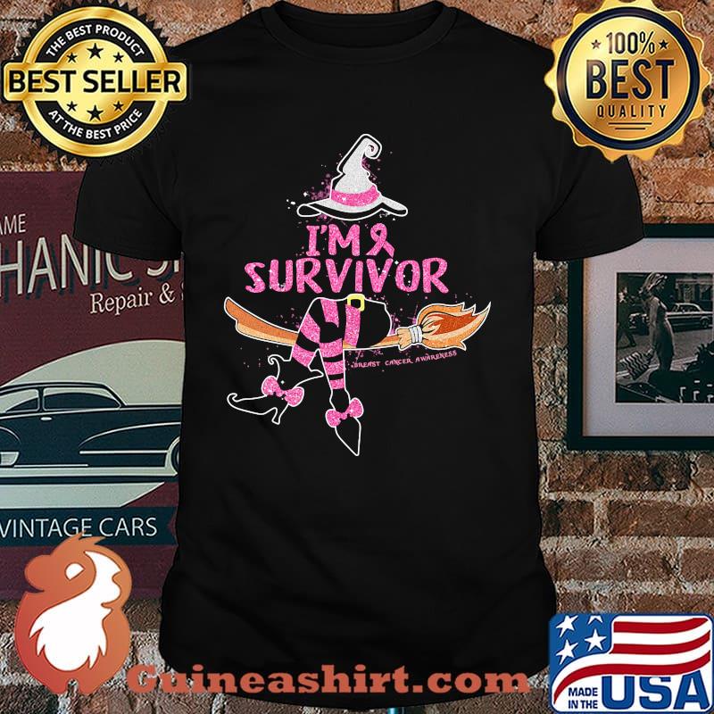 Im survivor Breast Cancer Witch Shirt