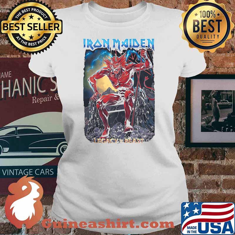 Iron Maiden Legacy of the Beast Devil T-Shirt Ladies tee