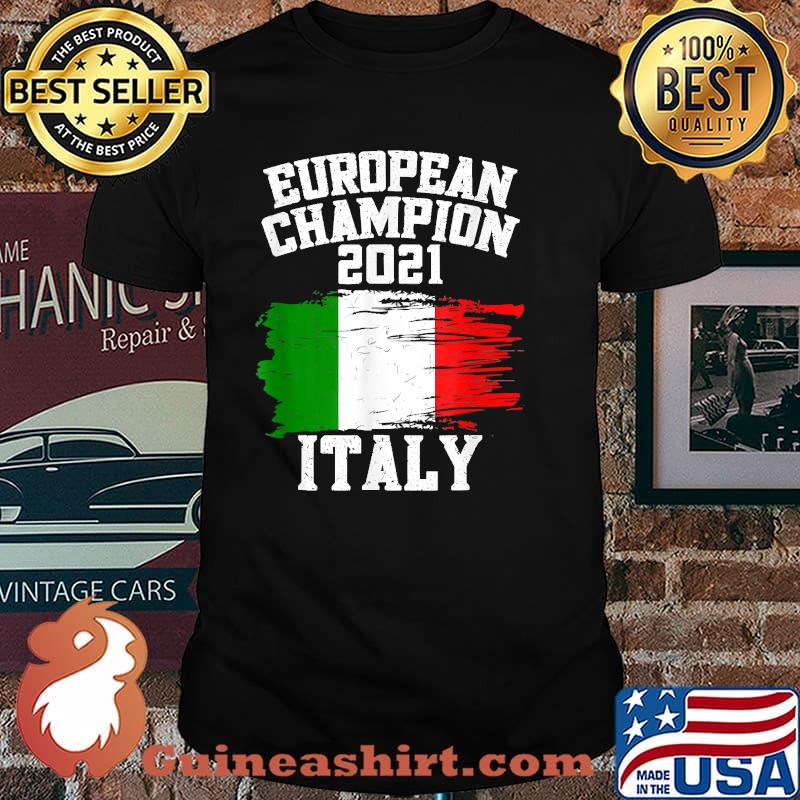 Italian Flag European Champion 2021 Football Italy Shirt
