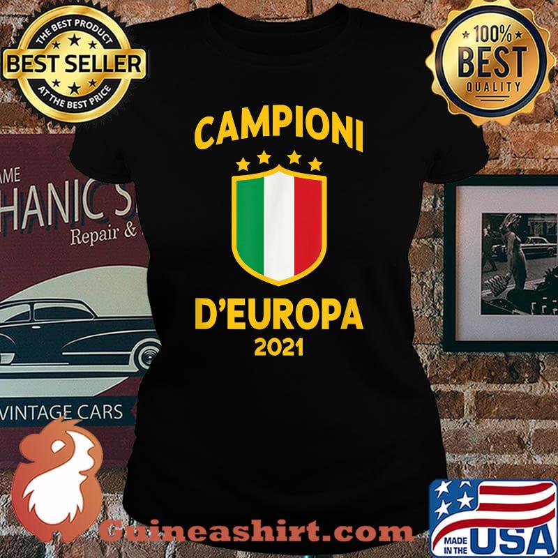 Italy Football Champions of Europe 2021 Shirt Laides tee