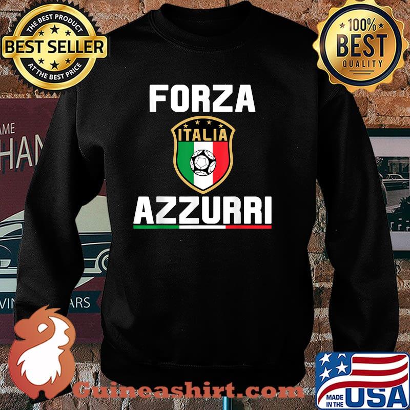 Italy Forza Azzurri Soccer Jersey Italia Flag Football 2021 Shirt Sweater