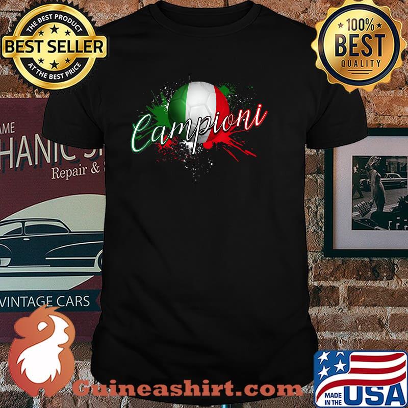 Italy Futbol Champion 2020 Italian Pride Campioni Shirt