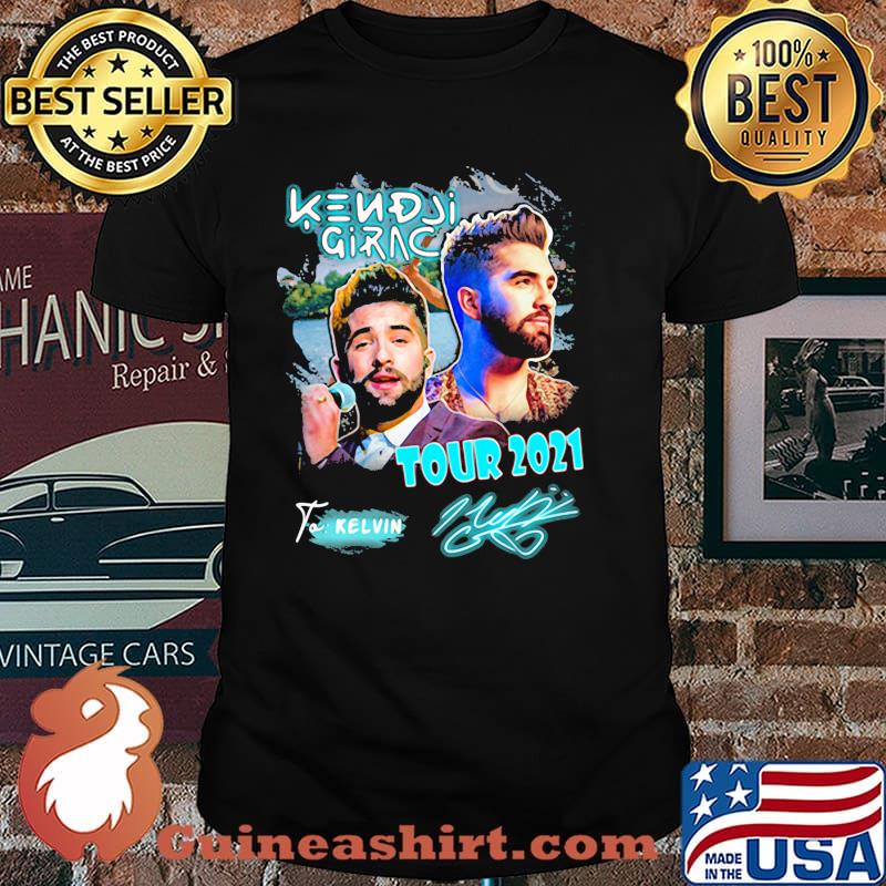 Kendji Girac tour 2021 signature shirt