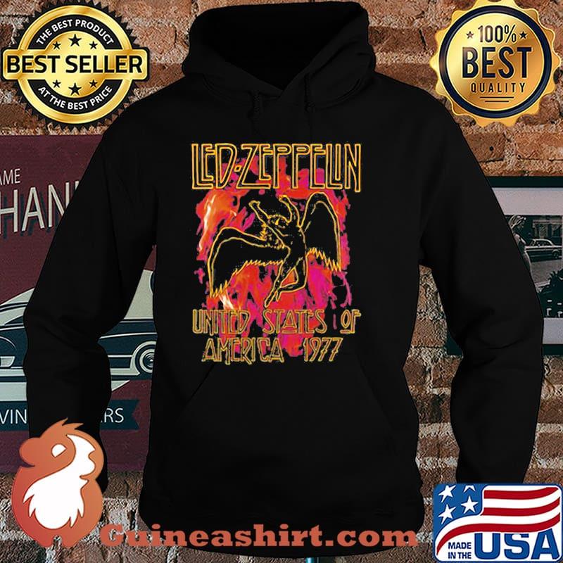 Led zeppfin united states of america 19977 love music Hoodie