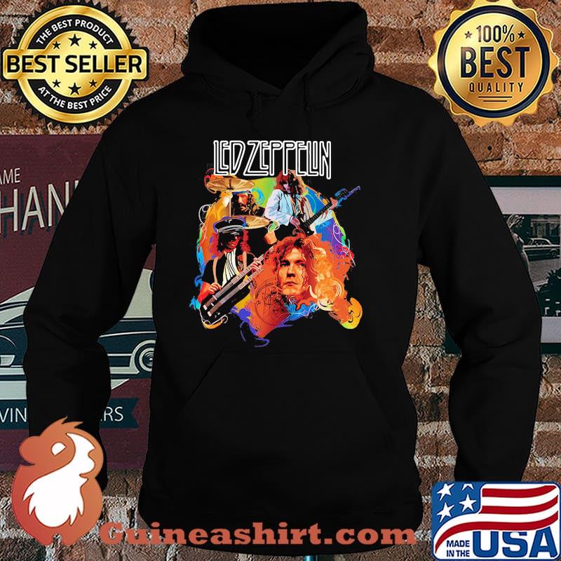 Led zeppfin watercolor love music Hoodie