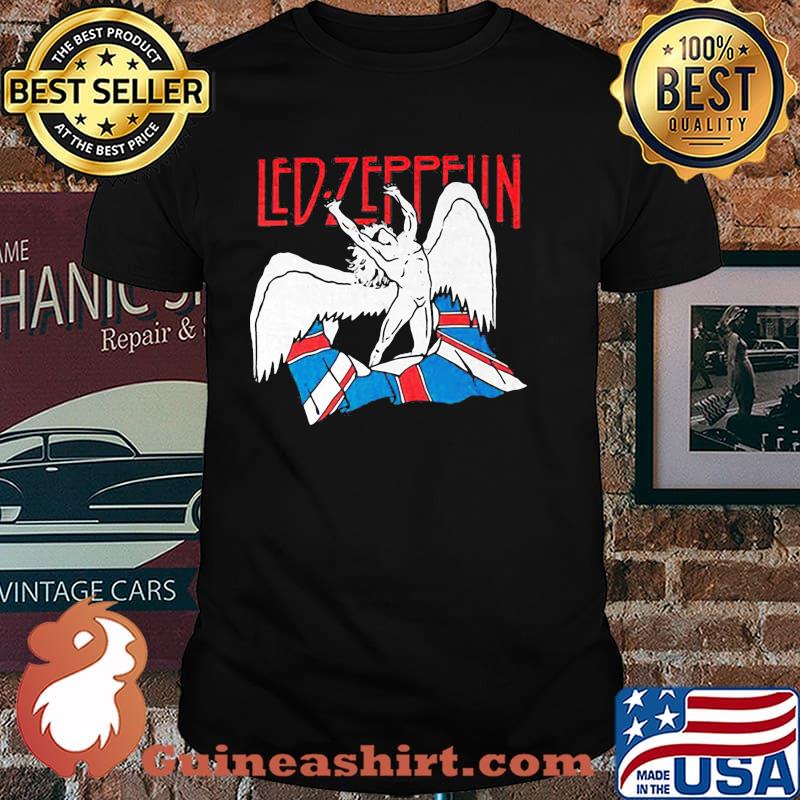 Led zeppflin flag angeles shirt