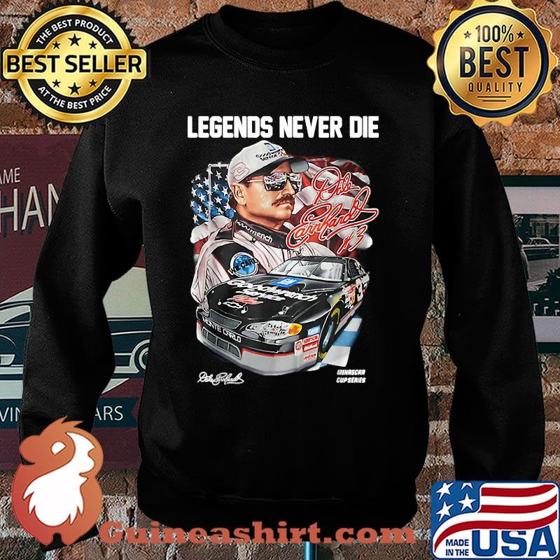 Legend Never Die Dales Earnhardts Signatures T-Shirt Sweater
