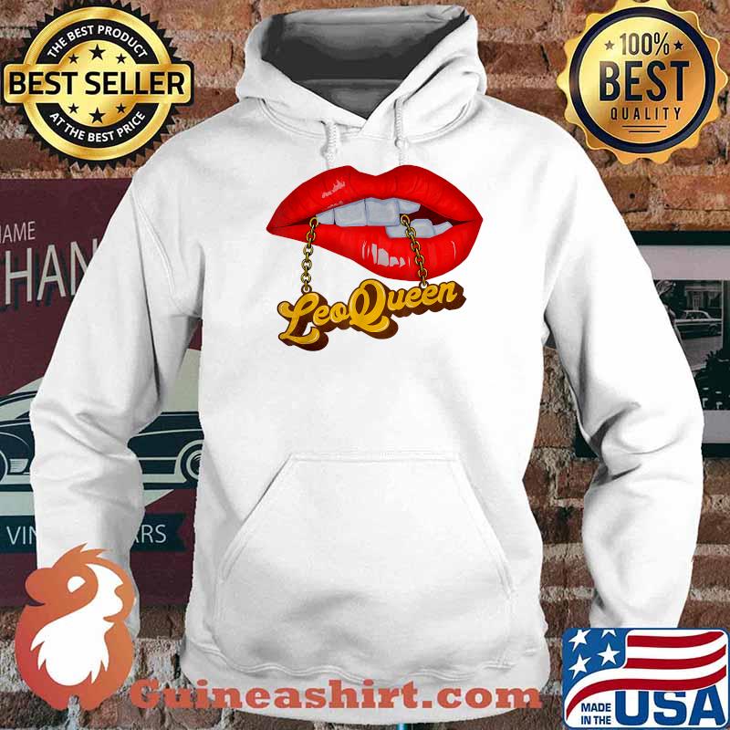 Leo Queen Lips T-Shirt Hoodie