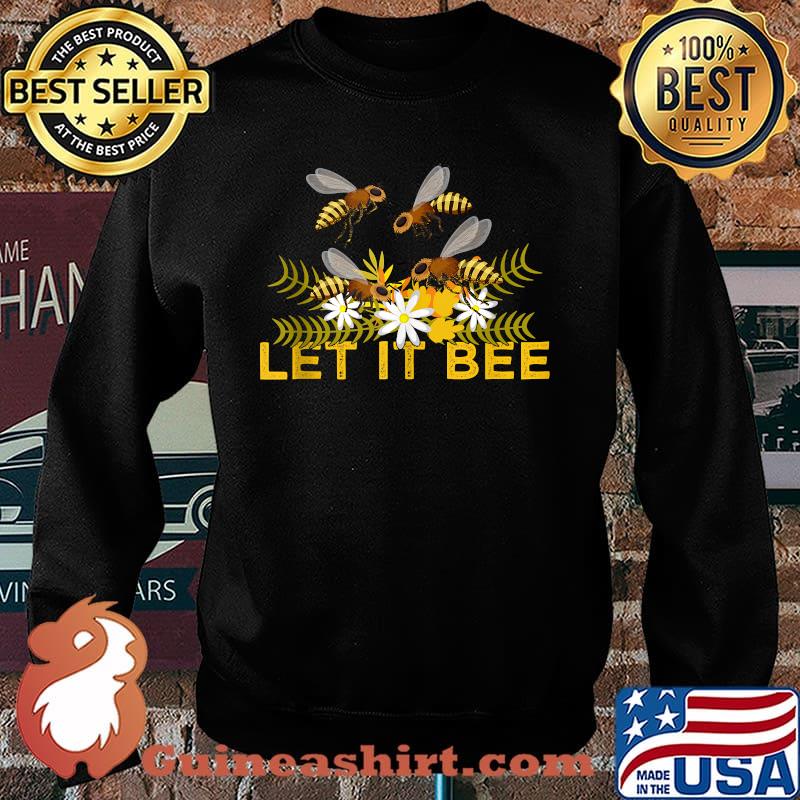 Let It Bee Daisy Flower T-Shirt Sweater