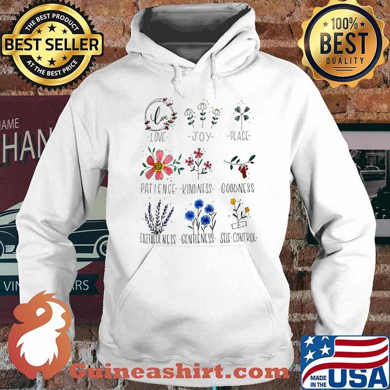 Love Joy Peace Fruit Of The Spirit Positive Affirmation Shirt Hoodie