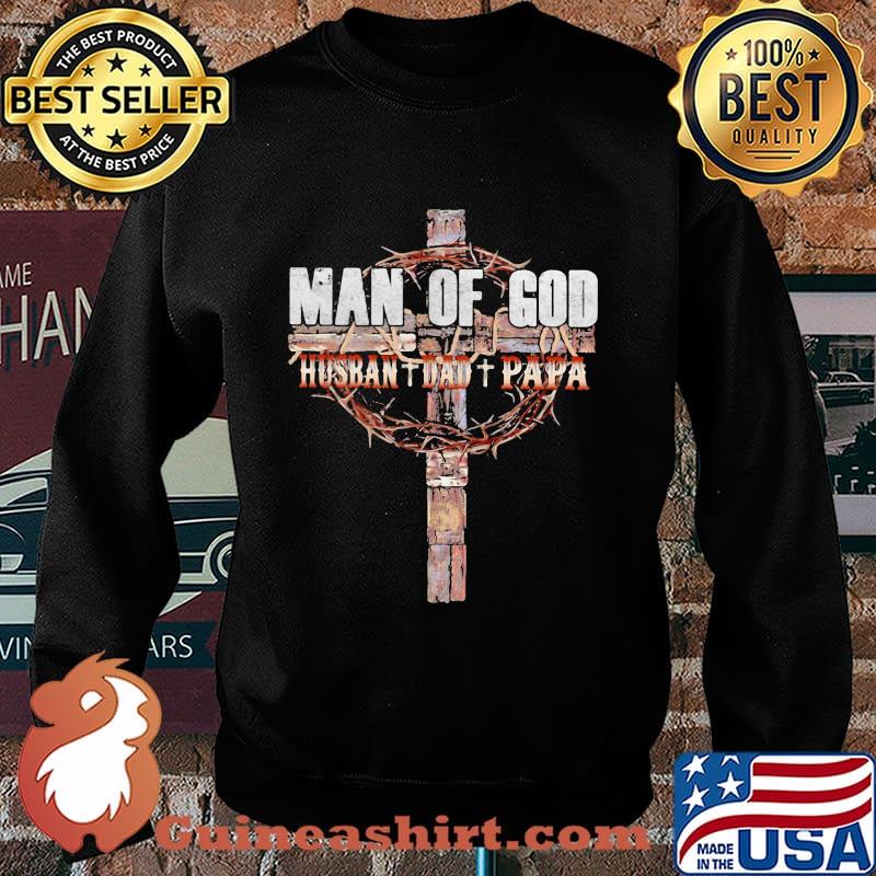 Man Of God Husband Dad PApa Shirt Sweater