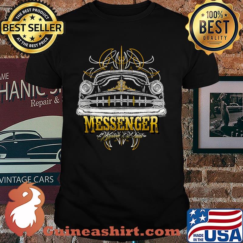 Messenger paint car t-shirt