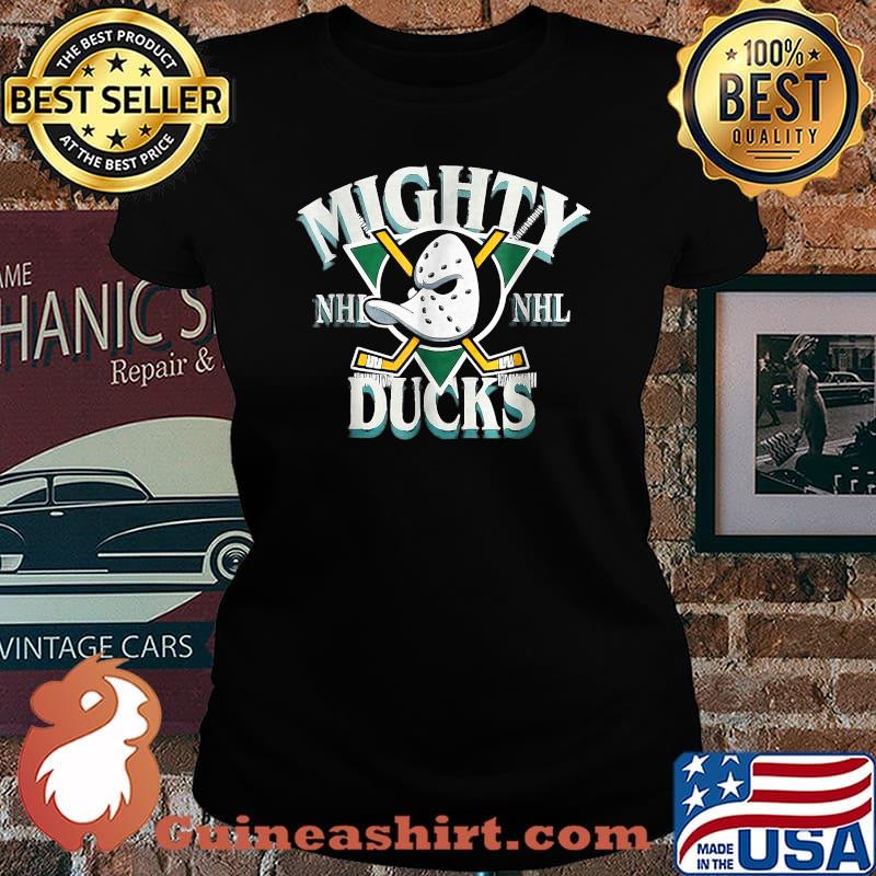Mightys Ducks Of Anaheim Cosplay Hockey Holiday T-Shirt Laides tee