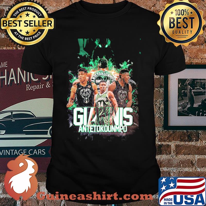 Milwaukee The Champion NBA 2021 Giannis Antetokounmpo Shirt
