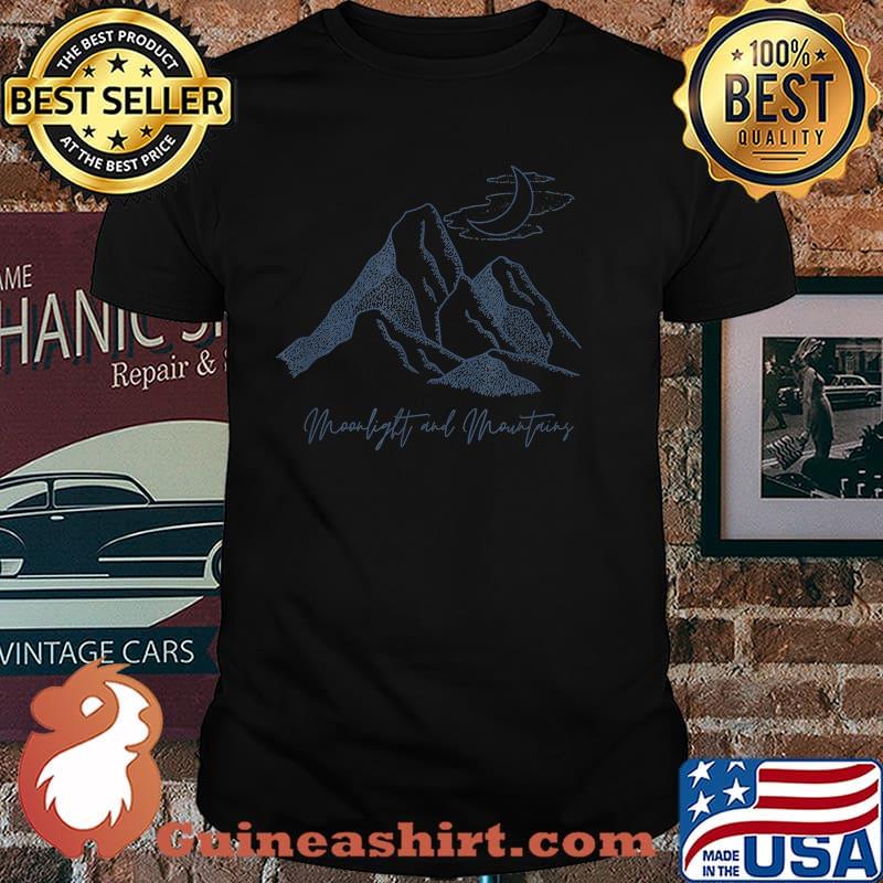 Moonlight and Mountains Graphic T-Shirt