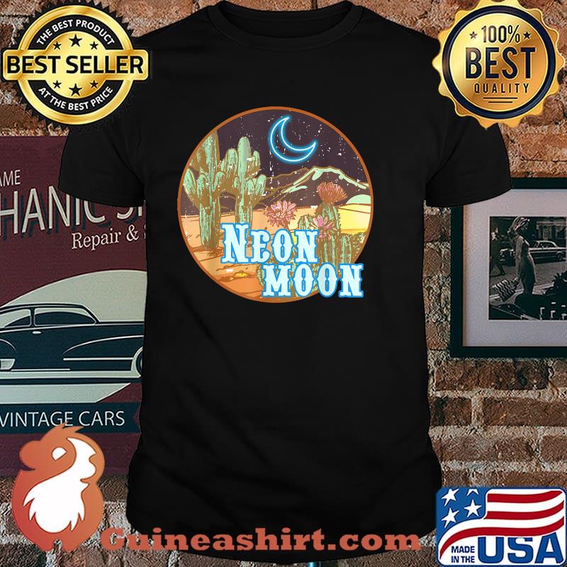 Neon Moon Retro Western 80s 90s Country Shirt