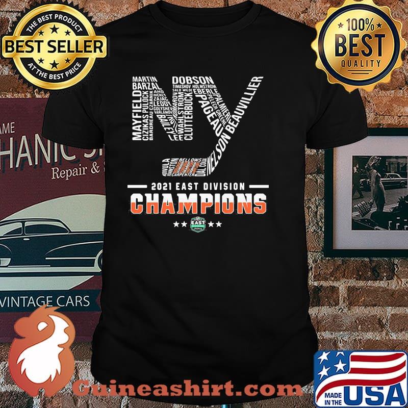 New York 2021 east division champions Islanders shirt