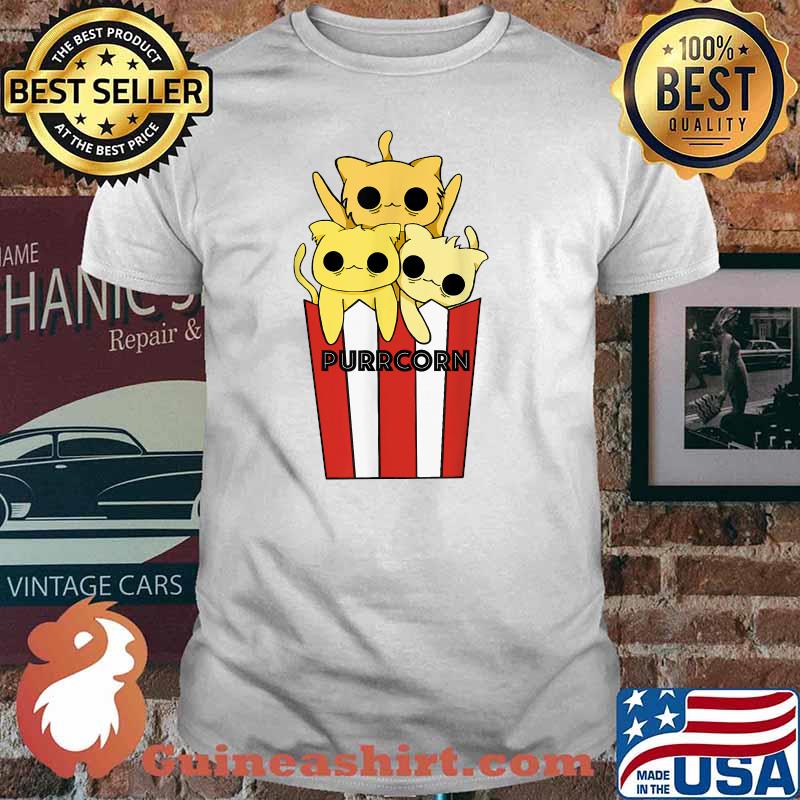 Official Cat Purrcorn Shirt
