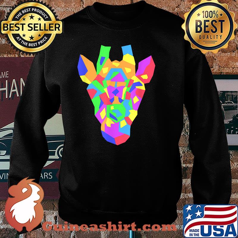 Official Geometric Giraffe Shirt Sweater