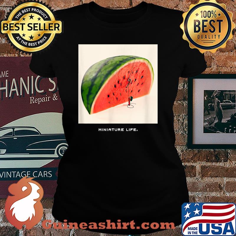 Official Watermelon Wall T-Shirt Laides tee
