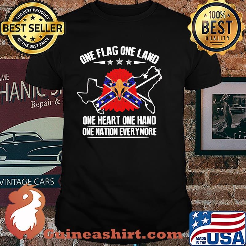 One Flag One Land One Heart One Hand One Nation Everymore Eagle Flag Shirt