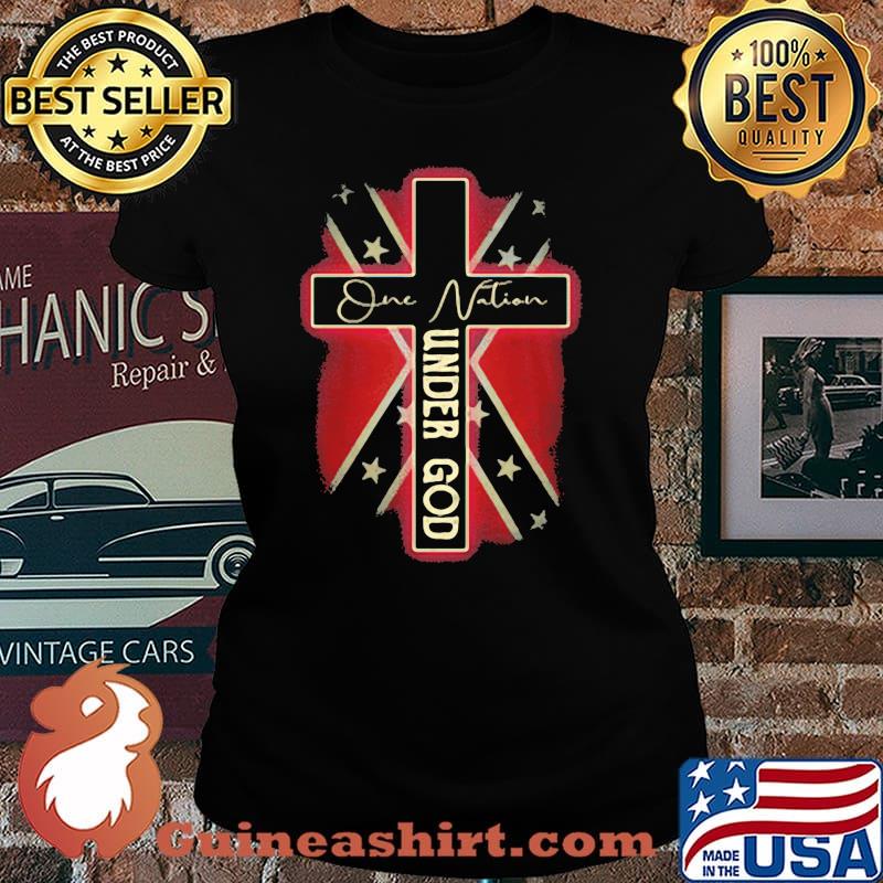 One Nation under God Shirt Laides tee