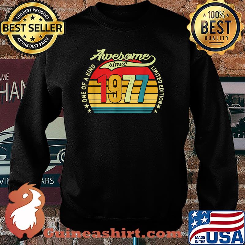 One Of A Kind Awesome Since 1977 Vintage Shirt Sweater