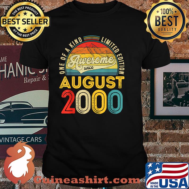 One of a kind limited edition awesome august 2000 vintage sunset shirt