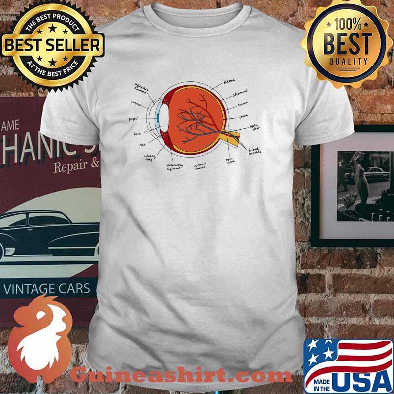 Optometry Anatomy Eye Shirt