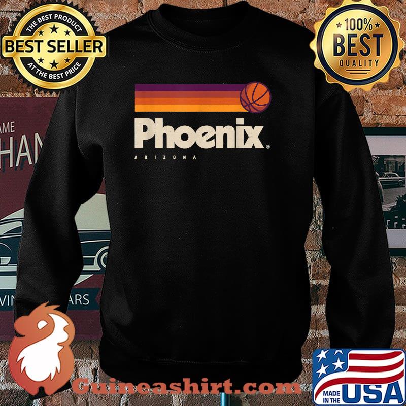 Orange Phoenix Basketball B-Ball City Arizona Retro Phoenix Shirt Sweater