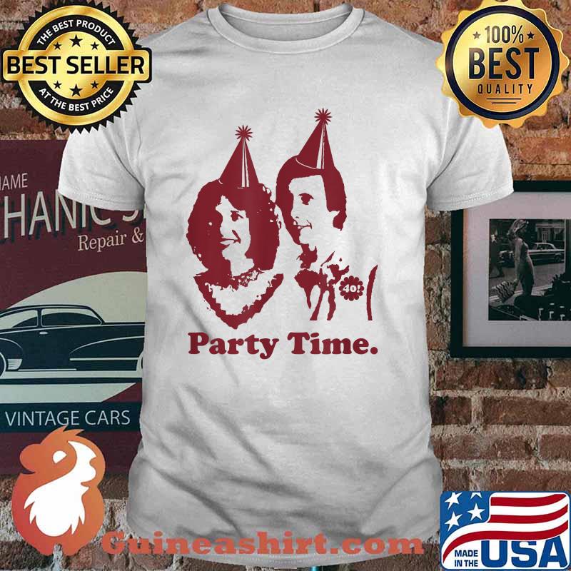 Party Time. Party hats on Funny Couple 40th Anniversary T-Shirt