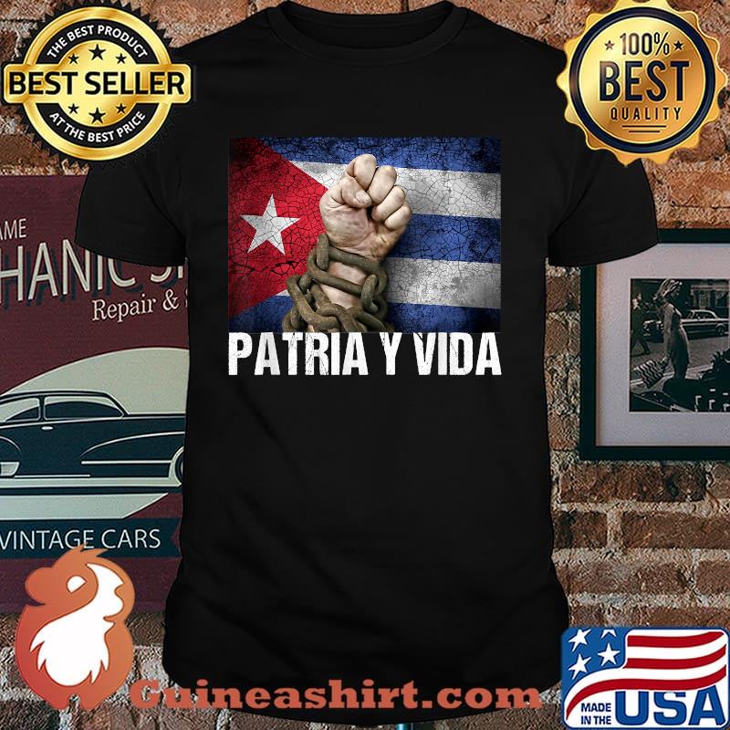 Patria-Y-Vida, Cuba Flag T-Shirt