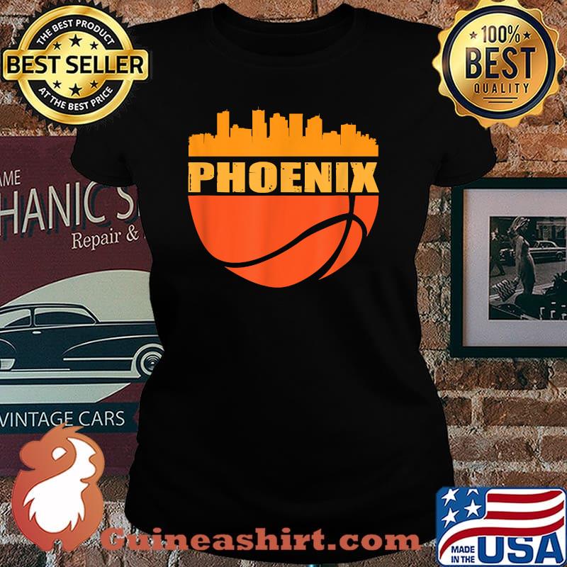 Phoenix Basketball B-Ball City Arizona State T-Shirt Laides tee
