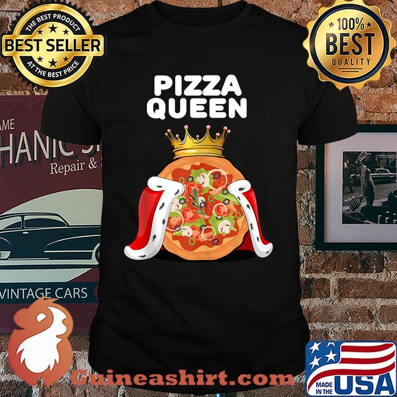 Pizza Queen Crown T-Shirt