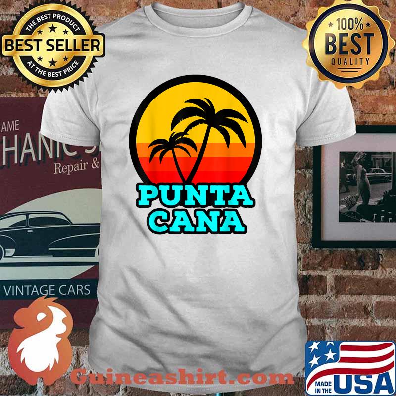 Punta Cana Dominican Republic Souvenir beach Sunset Vacation Shirt