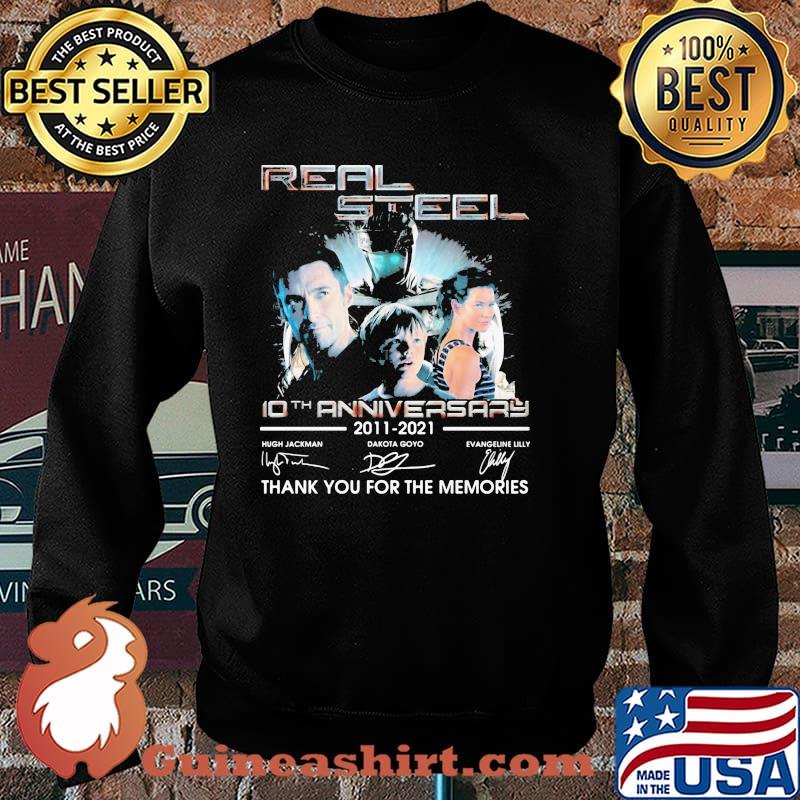 Real steel 10th anniversary thank you for the memories signatures Sweater