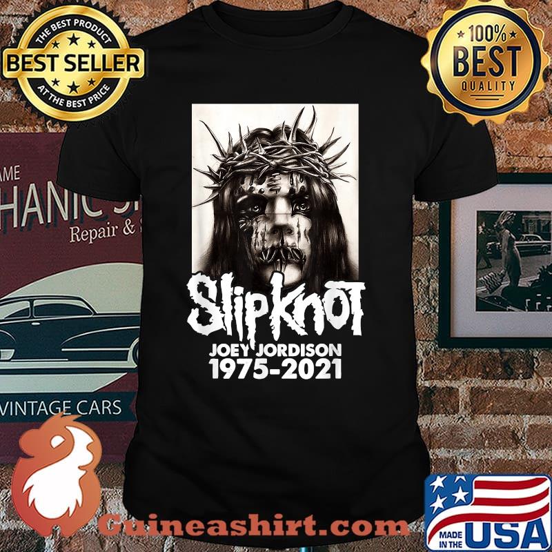 RIP Slip Knot Joeys Jordisons 1975-2021 Skull T-Shirt