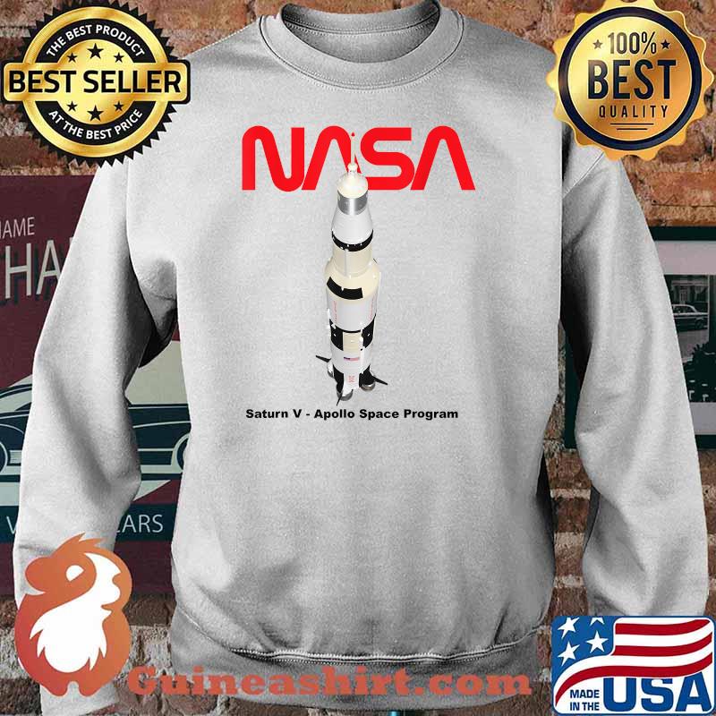 Saturn V Apollo Space Program NASA Shirt Sweater