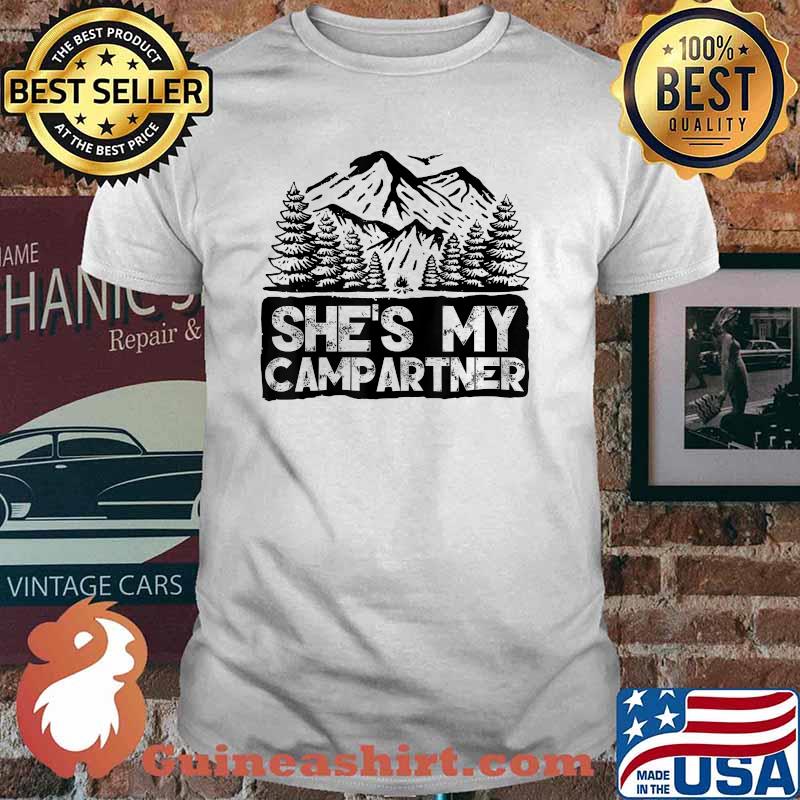 She's My Campartner Mountains T-Shirt