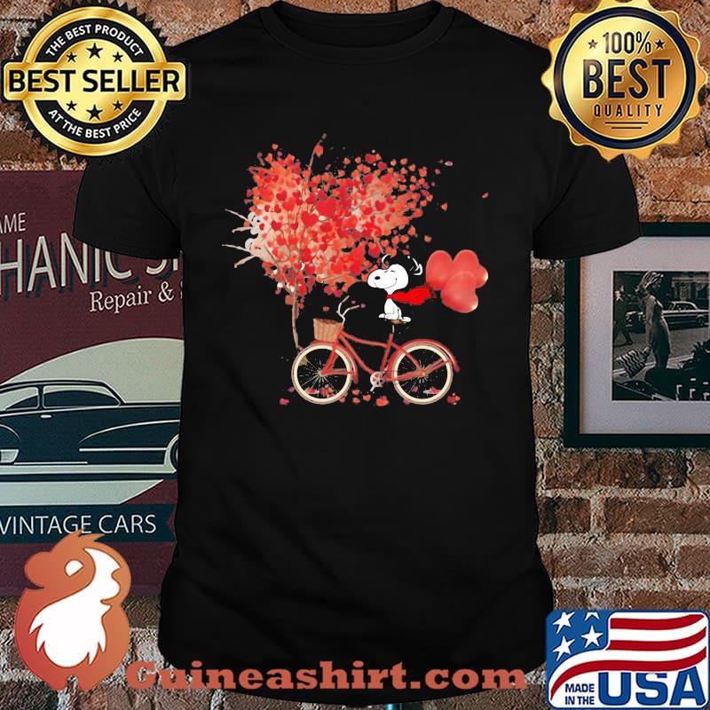 Snoopy Lover Bicycle Autumn Shirt