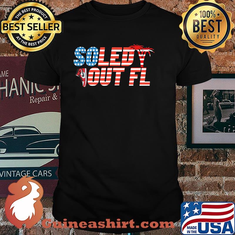 Soled Out Florida Stars and Stripes T-Shirt
