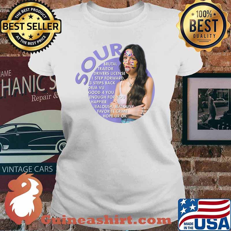 Sour Brutal Traitor Drivers License Shirt Ladies tee