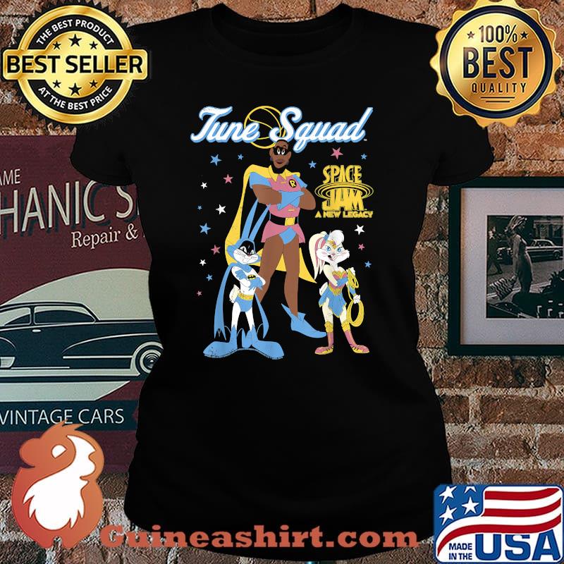 Space Jam A New Legacy Group Shot Tune Squad Justice League Shirt Laides tee