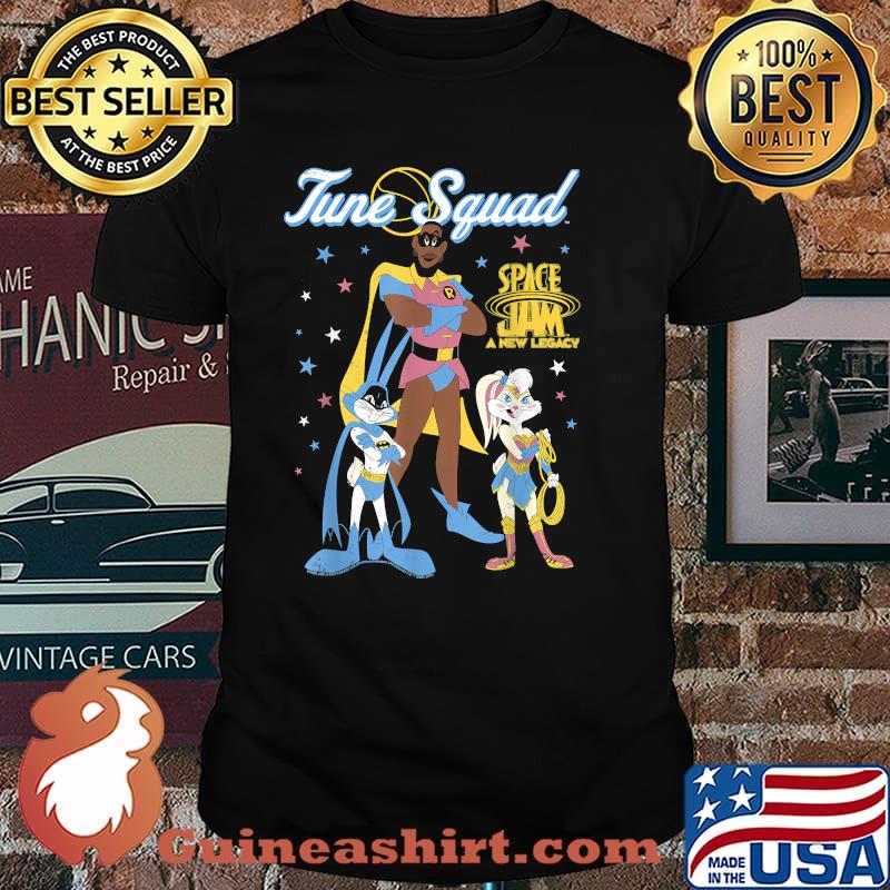 Space Jam A New Legacy Group Shot Tune Squad Justice League Shirt