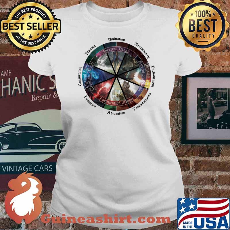 Spectral Magic Divination Nettromancy Legend Shirt Ladies tee