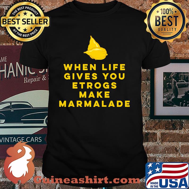 Sukkot Jewish Holiday Life Gives You Etrog Make Marmalade T-Shirt