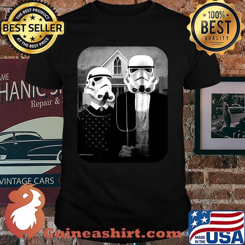 SW American gothic Star War Shirt