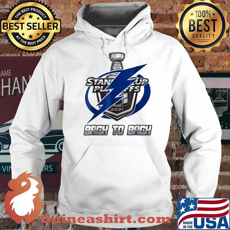 Tampa Bay City Back to Back Lightning Thunder Reign Hockey T-Shirt Hoodie
