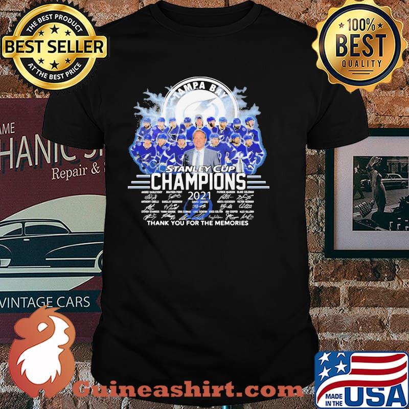 Tampa Bay Lightning Thank You For The Memories Hockey Shirt