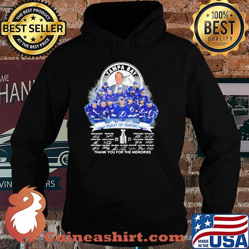 Tampa Bay Lightning Thank You For The Memories Shirt Hoodie